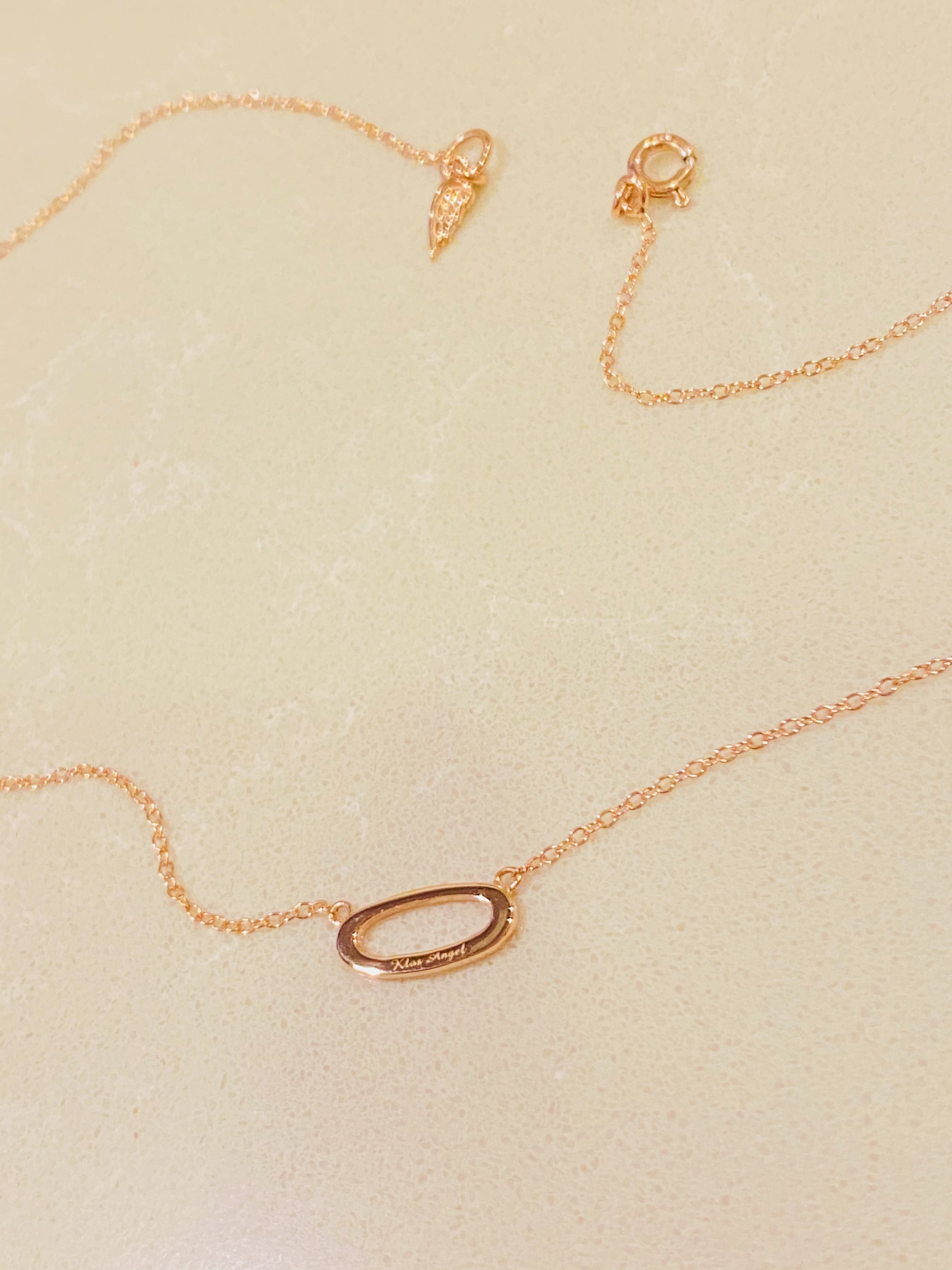 Angel's Ring Necklace -PinkGold- | Klos Angel クロスエンジェル Angel's Ring Necklace -PinkGold- | Klos Angel クロスエンジェル