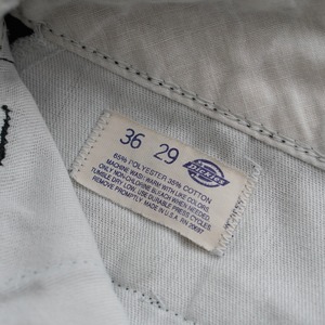 80s Dickies 874 work pants "made in USA" black [W35L26相当] 古着