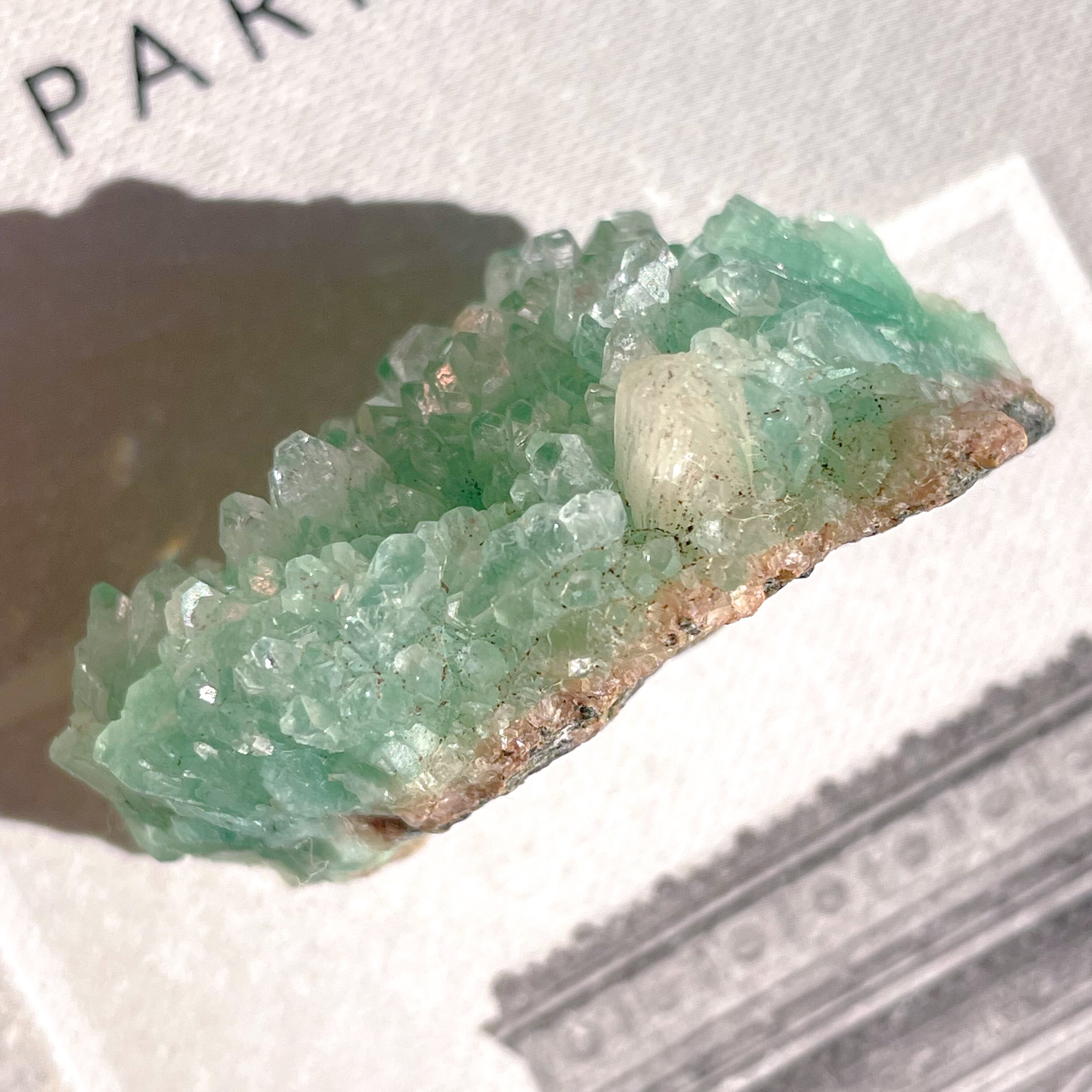 Flower Green Apophyllite 25✧ フラワーグリーンアポフィライト