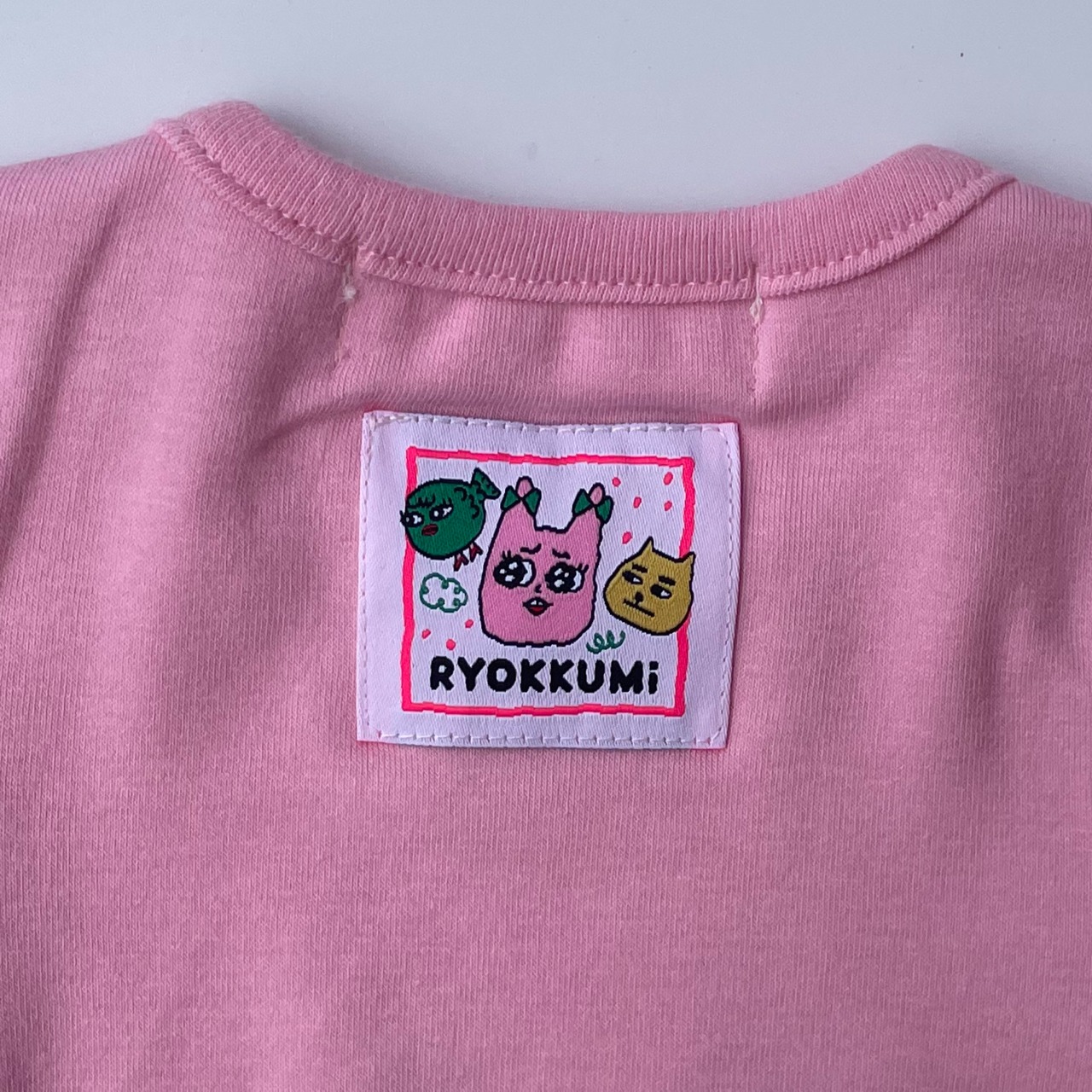[受注生産] FACE SLIM T - Pink