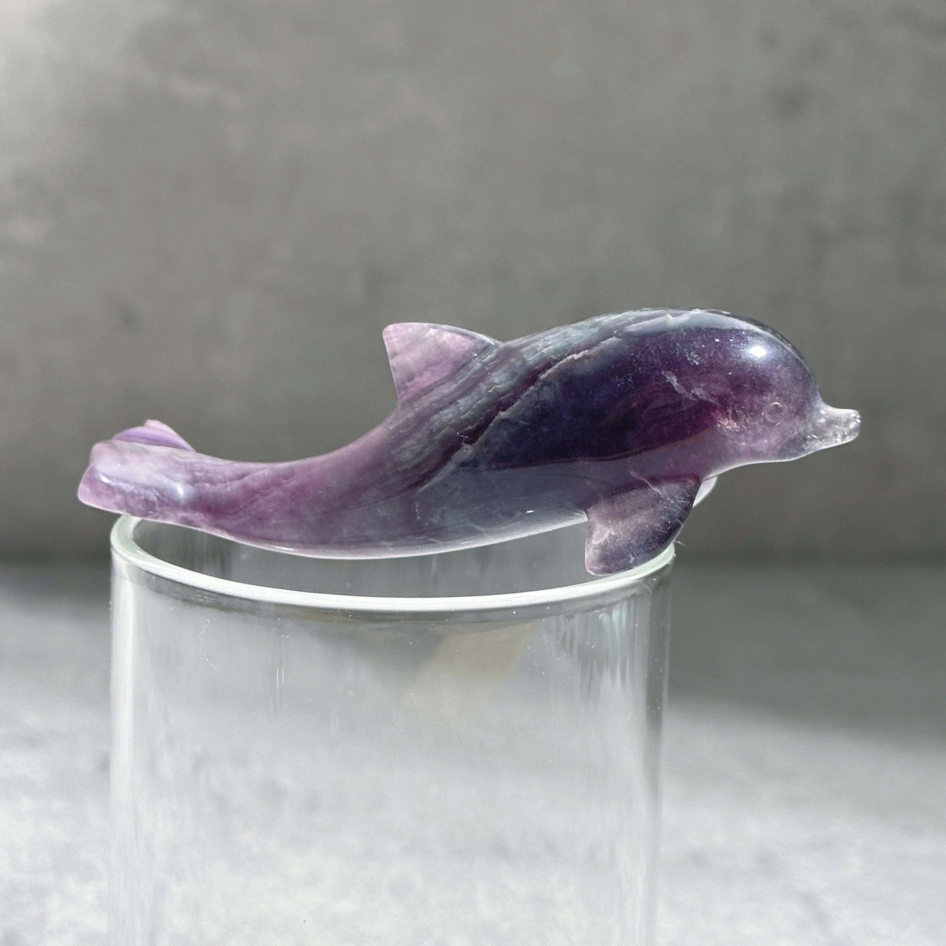 レインボーフローライト イルカ11◇Fluorite◇天然石・パワーストーン