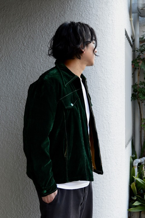 MONGOMERY WARD 70s Zipper Tracker Jacket With Boa Liner TALON 50s モンゴメリーワード 1970 ジッパートラッカー L