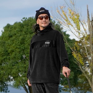 MARK VELOUR HI NECK AMG405006