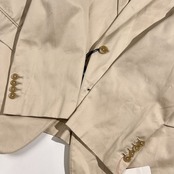 新品 タグ付き ck Calvin Klein カルバンクライン テーラード ジャケット 4L /アイボリー ベージュ系 メンズ 大きいサイズ 定価3.9万