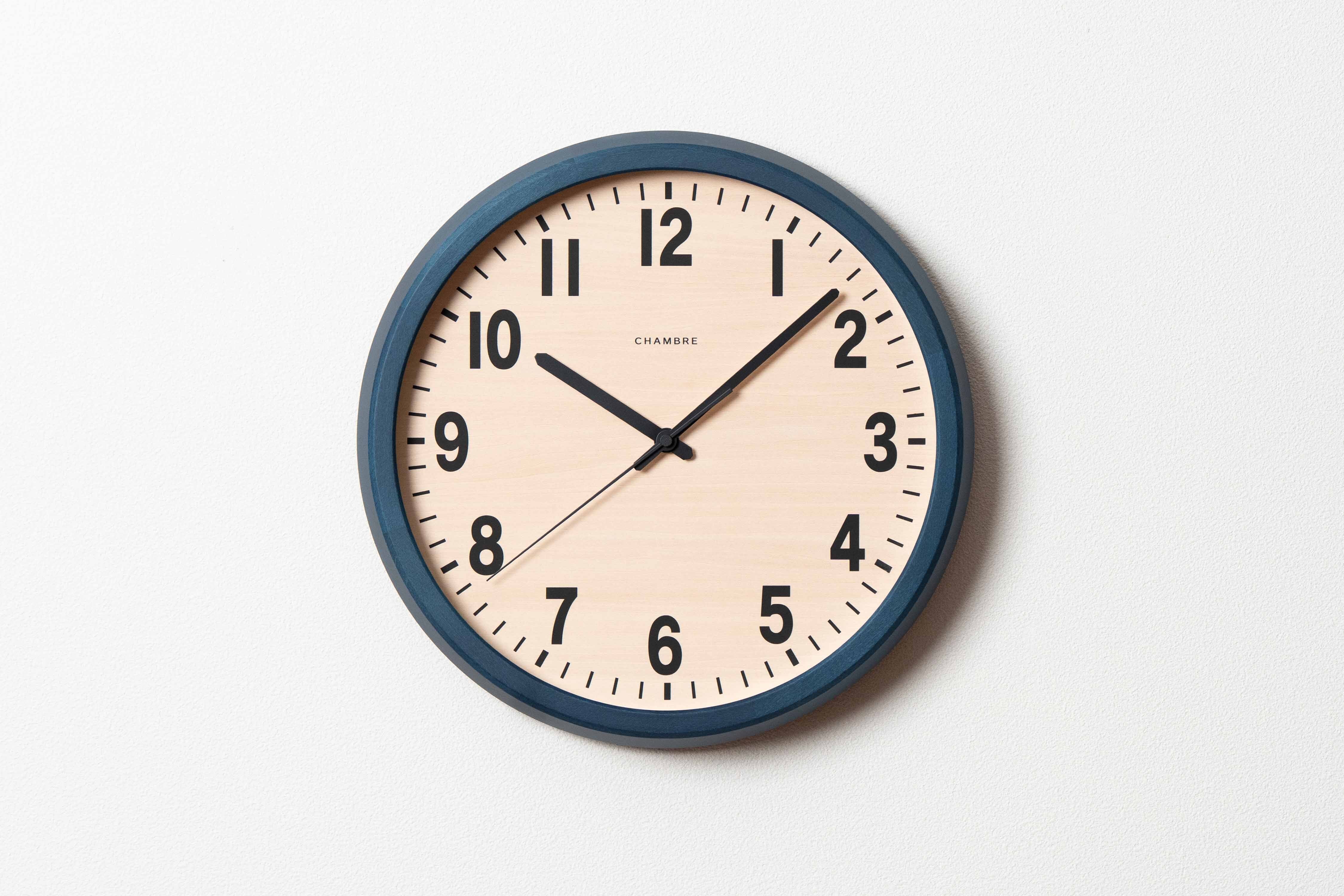 電波時計 PUBLIC CLOCK NAVY-renewal-