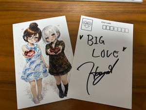 【単品】はやと&りょーからの愛の告白ポストカード