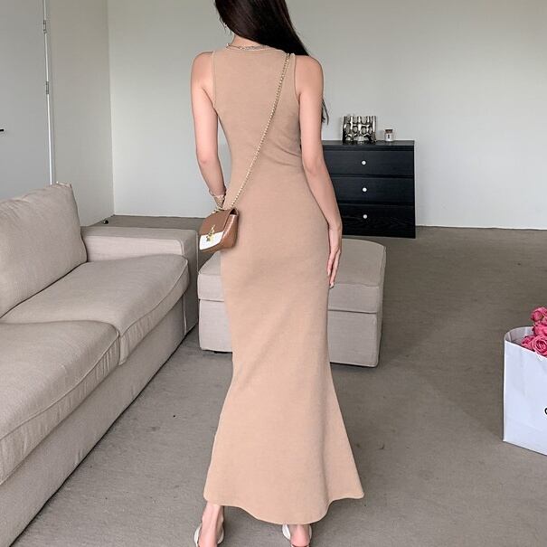 ワンピース ロングワンピース ニットワンピース ノースリーブ ワンピース ロングワンピース ニットワンピース ノースリーブ