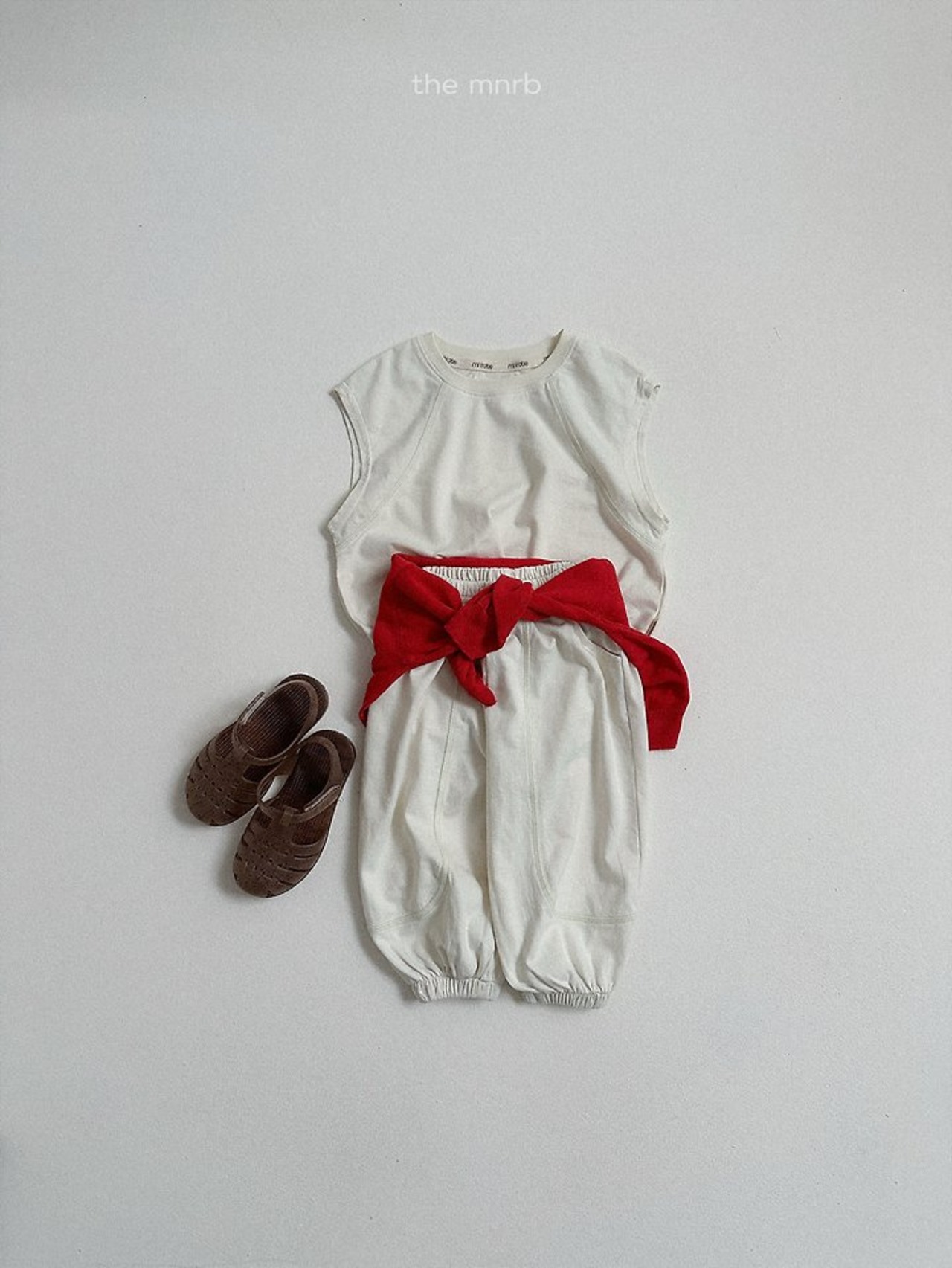 [the mnrb] Nico Color Block Sleeveless / [미니로브] 니코배색나시
