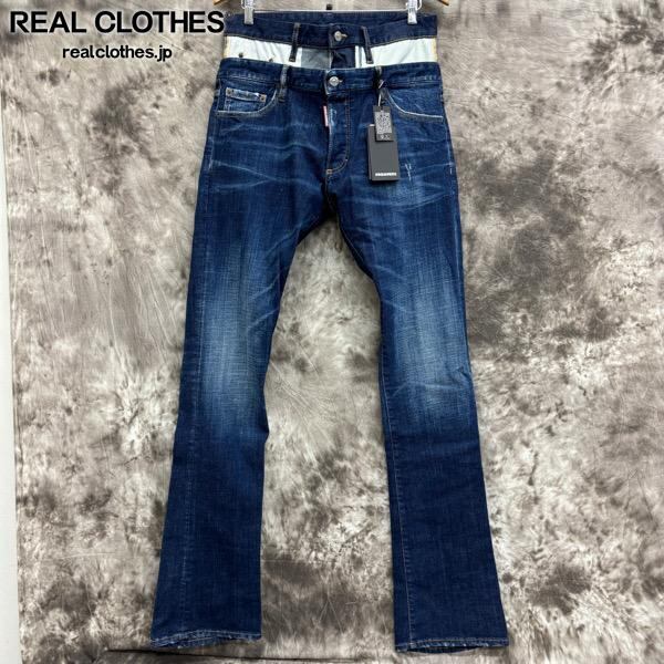 未使用　DSQUARED2　ツインパック　シャーペイ　フレアデニム　ブーツカット 未使用DSQUARED2ツインパックシャーペイ ブーツカット フレアデニム