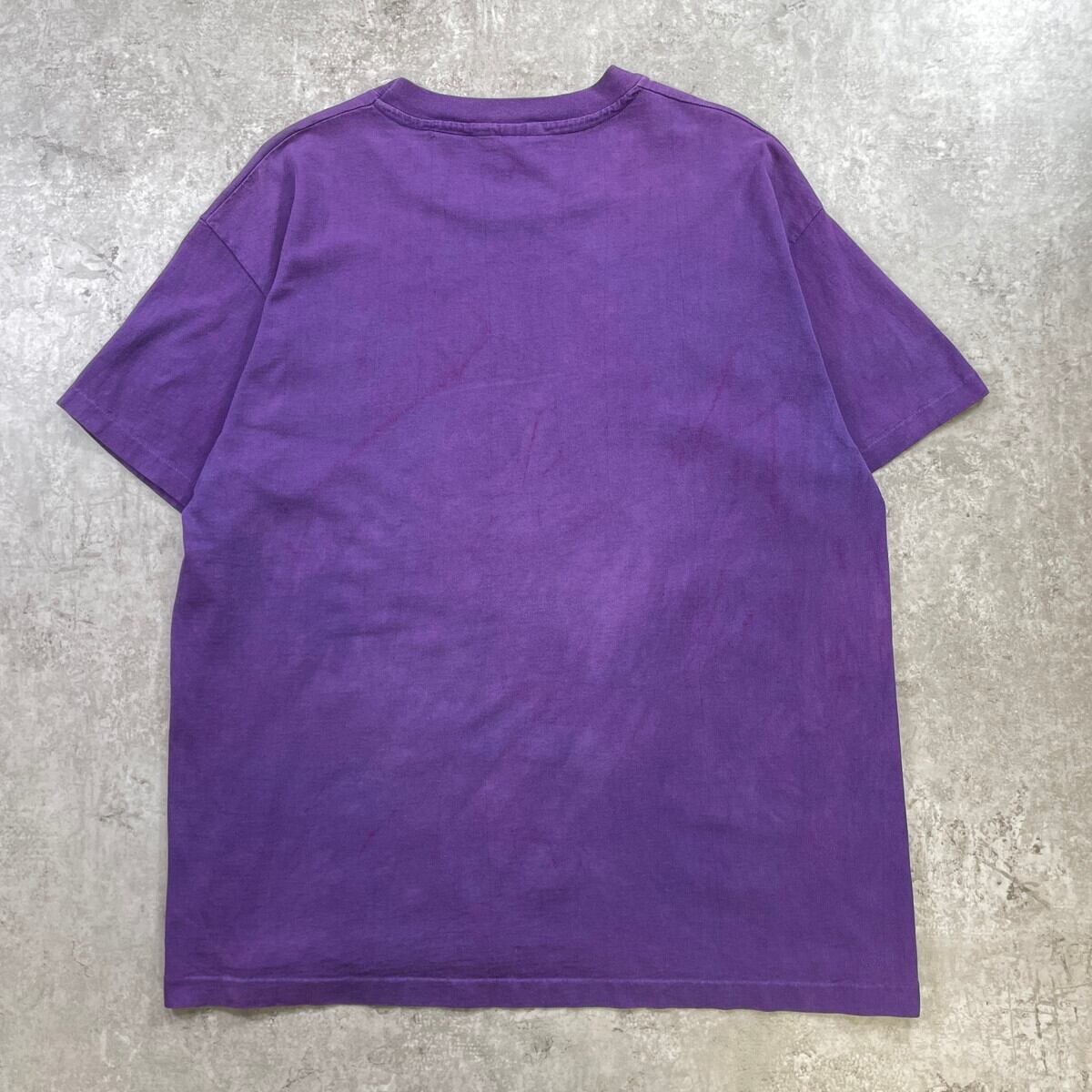 90年代 USA製 フィッシュ アートプリントTシャツ メンズXL 古着 90s