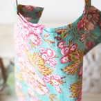 ブロックプリント エコバッグ GREEN