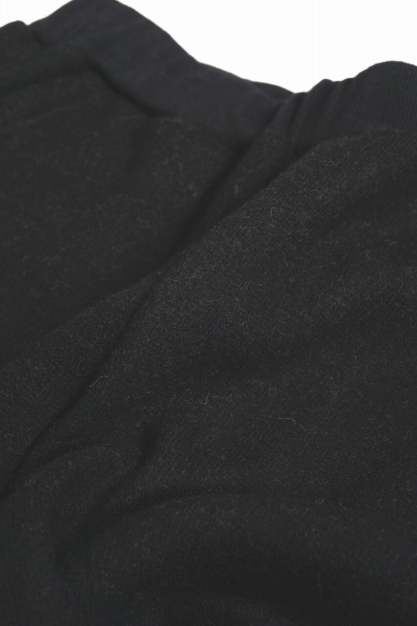 Double Faced Wool Sweat Pants