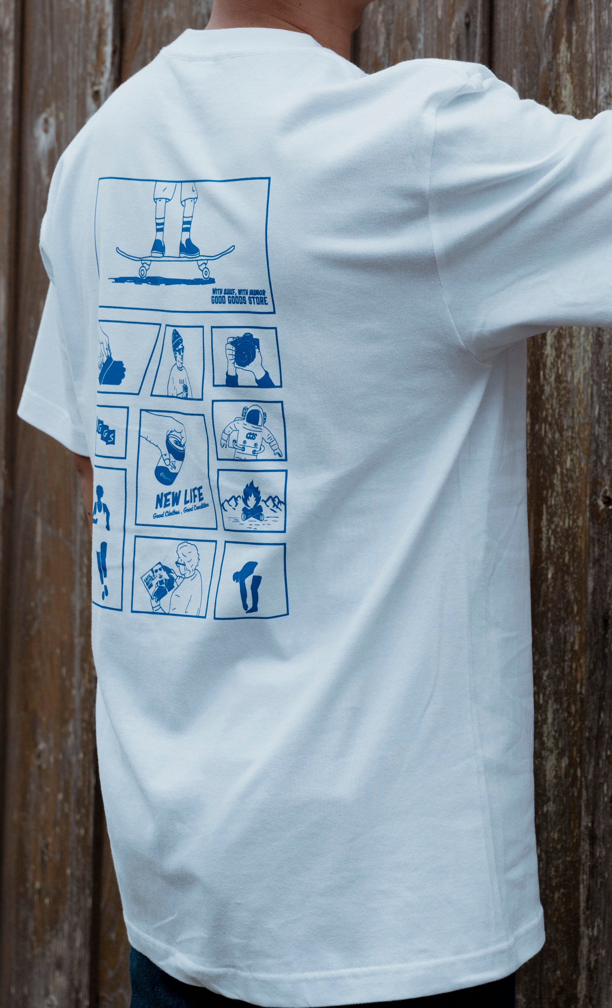 NEW LIFE/T-shirt | 四々舎/GOOD GOODS STORE