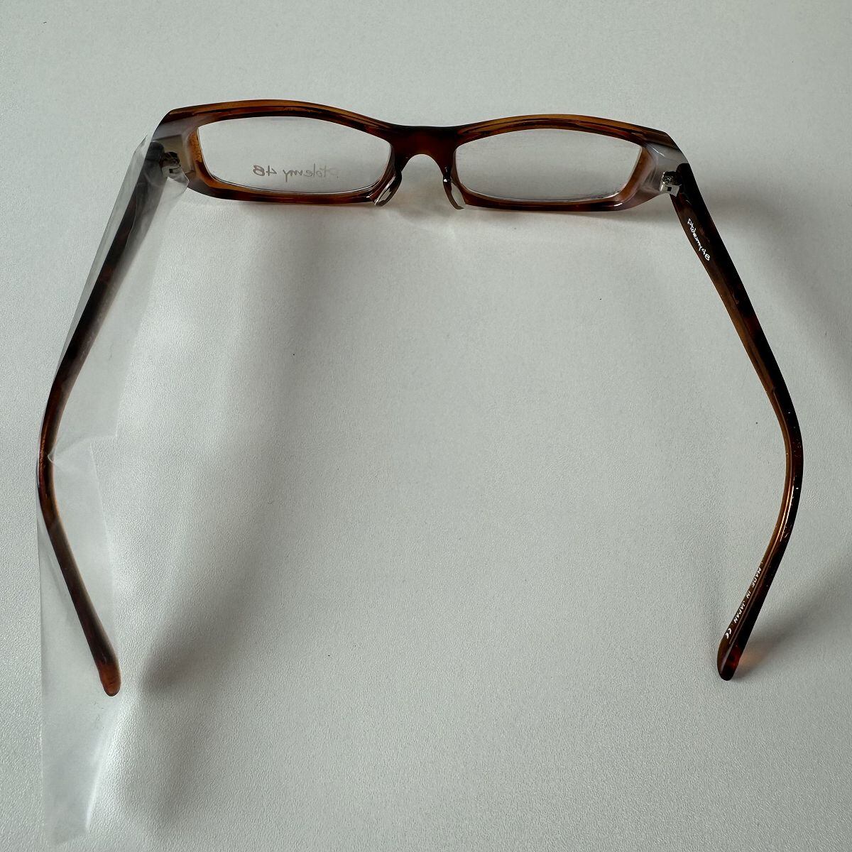 未使用品 Ptolemy48 トレミー48 高野利雄謹製 ハーフリムセルフレーム