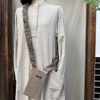 R&D.M.Co-/OLDMAN'S TAILOR  オールドマンズテーラー C/W FRILL SHOULDER BAG／コットンウールフリルショルダーバッグ #7707 Check