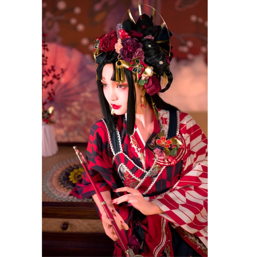 和風ロリータ 和服 振袖 和ロリ 海外ブランド トゥアリ 浴衣 華