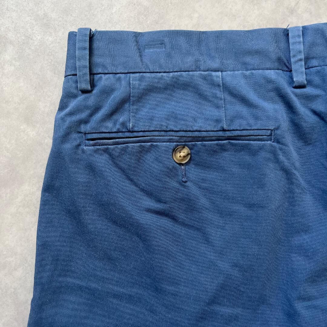 ポロ ラルフローレン W35 ポロチノ チノパン パンツ 古着 青 16618 | fuufu