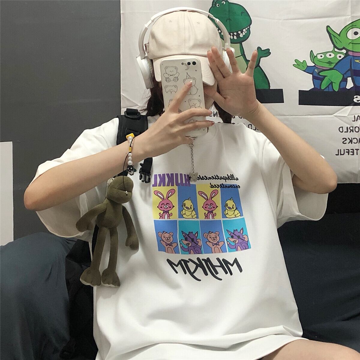 スタイルサマーカジュアルTシャツ レディース コットン 夏物 ケッペル87149389565