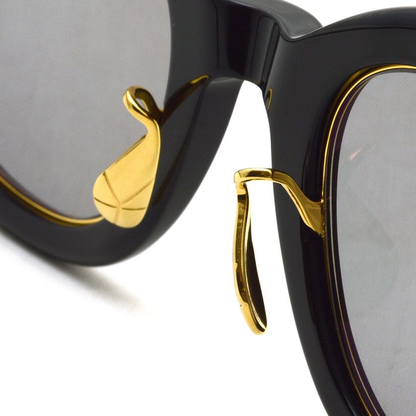 YUICHI TOYAMA / U-181 YYZ / SG 01 Black/Gold - Gray lenses