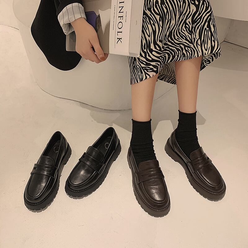 ブラックウィンターレッドカジュアルシングル 靴 シューズ 冬物 フェイクシューズ26823669133