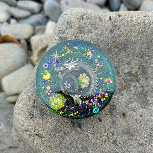 緑龍様さまオルゴナイト(円)