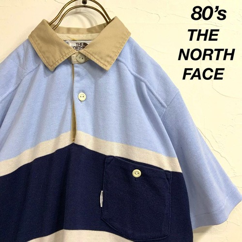 80‘s THE NORTH FACE オールド ザノースフェイス ポロシャツ