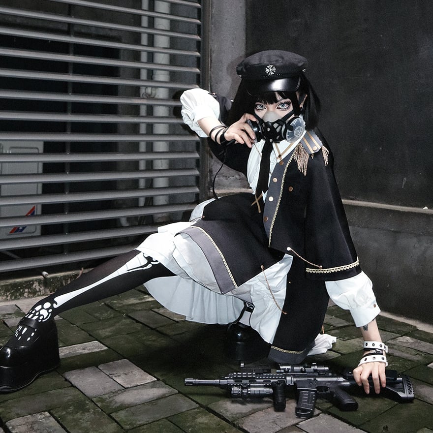 トリコット製制帽、ドイツ、EREL社56cm ミリタリー コスプレ、ゴスロリ トリコット製制帽、ドイツ、EREL社56cm ミリタリー コスプレ、ゴスロリ