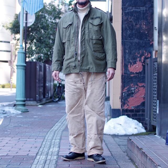 Black Zip !! 1970s US ARMY M-65 Field Jacket M-Short ヴィンテージ 米軍 M65  黒ジップ＆アルミ 古着屋 仙台 biscco【古着  Vintage 通販】