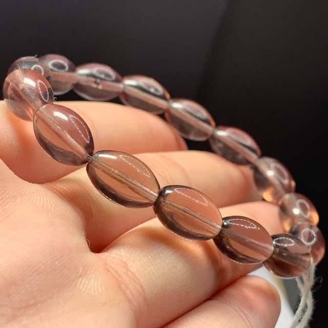 希少カラー✩大人可愛いフローライトブレスレットーRICEー