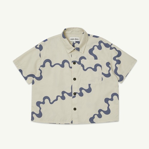 《main story 2026SS》Short Sleeve Shirt / Moonstruck