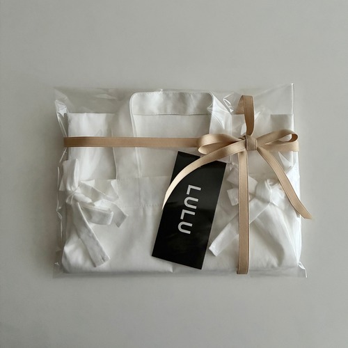 New! LULU/S size (Shoulder Bag/White)  ×Lento