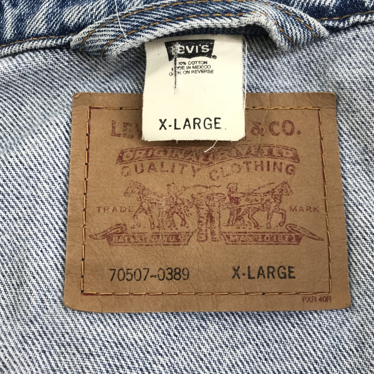 LEVI'S リーバイス 00年代 MEXICO製 70507 -0389 星条旗柄
