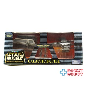 ツクダ スター・ウォーズ アクションフリート ギャラクティック・バトル ダース・ベイダーのタイ・ファイター &  X-ウイング・スターファイター ダイキャスト ビークル 国内版 未開封