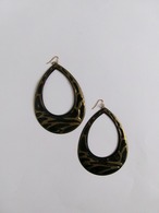 Tear-shaped earrings | ピアス