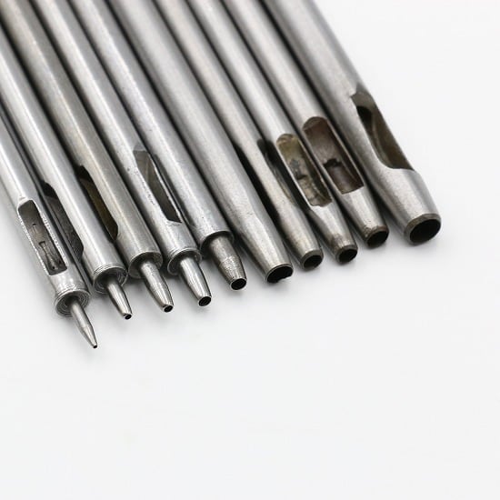 穴あけポンチ 穴あけ工具 10本セット a658 | KUKU工房