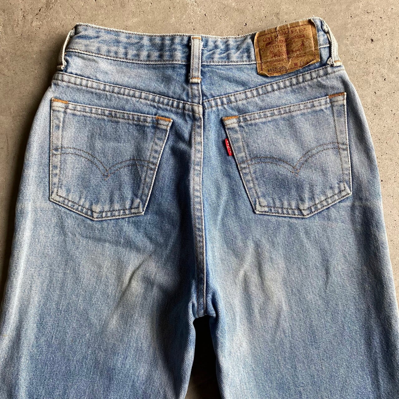 90年代 日本製 Levi's リーバイス 515 ハイウエスト テーパード デニムパンツ レディースw29 古着 90s ビンテージ  ヴィンテージ【デニムパンツ】【SA2204】 | cave 古着屋【公式】古着通販サイト