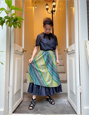 ORGANZA PETTICOAT ＜TWO TONE ＞