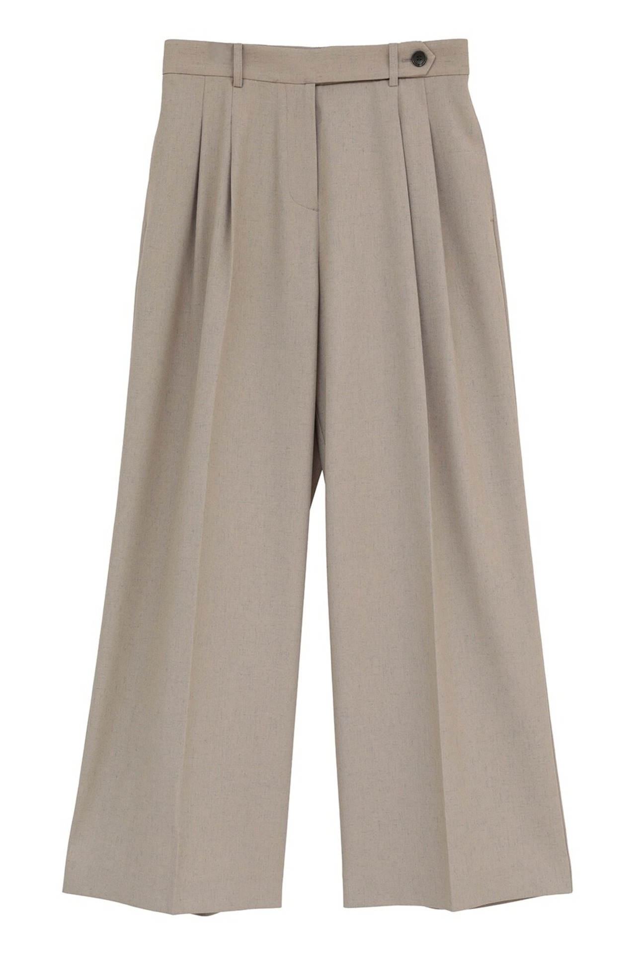 MANOF TUCK WIDE PANTS