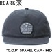帽子 ストラップバックキャップ THE ROARK REVIVAL ロアークリバイバル G.O.P 5PANEL CAP RHJ1103-DGY 日本代理店正規品