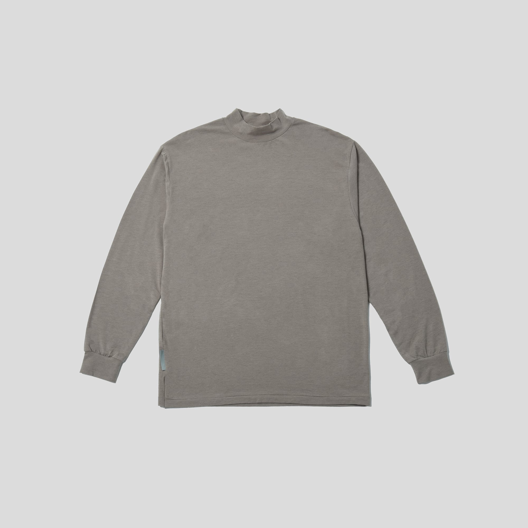 MOCK NECK GREIGE | lolo