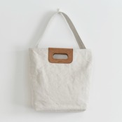 【Unisex】 SLOW  |  truck 2way tote bag　スロウ  |  綿麻キャンバス トートバッグ