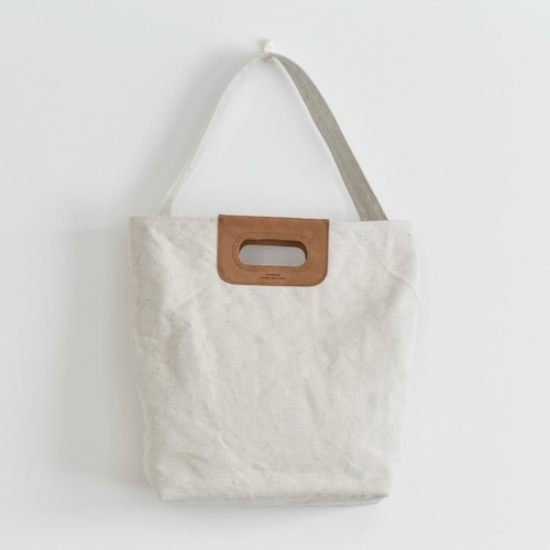 【Unisex】 SLOW  |  truck 2way tote bag　スロウ  |  綿麻キャンバス トートバッグ