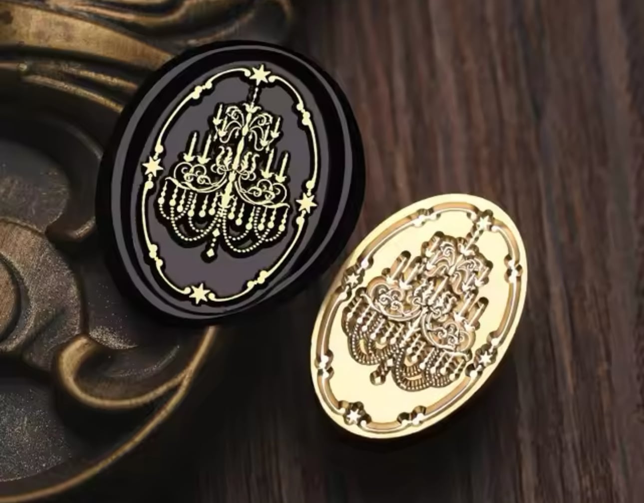 スタンプ(シャンデリア)