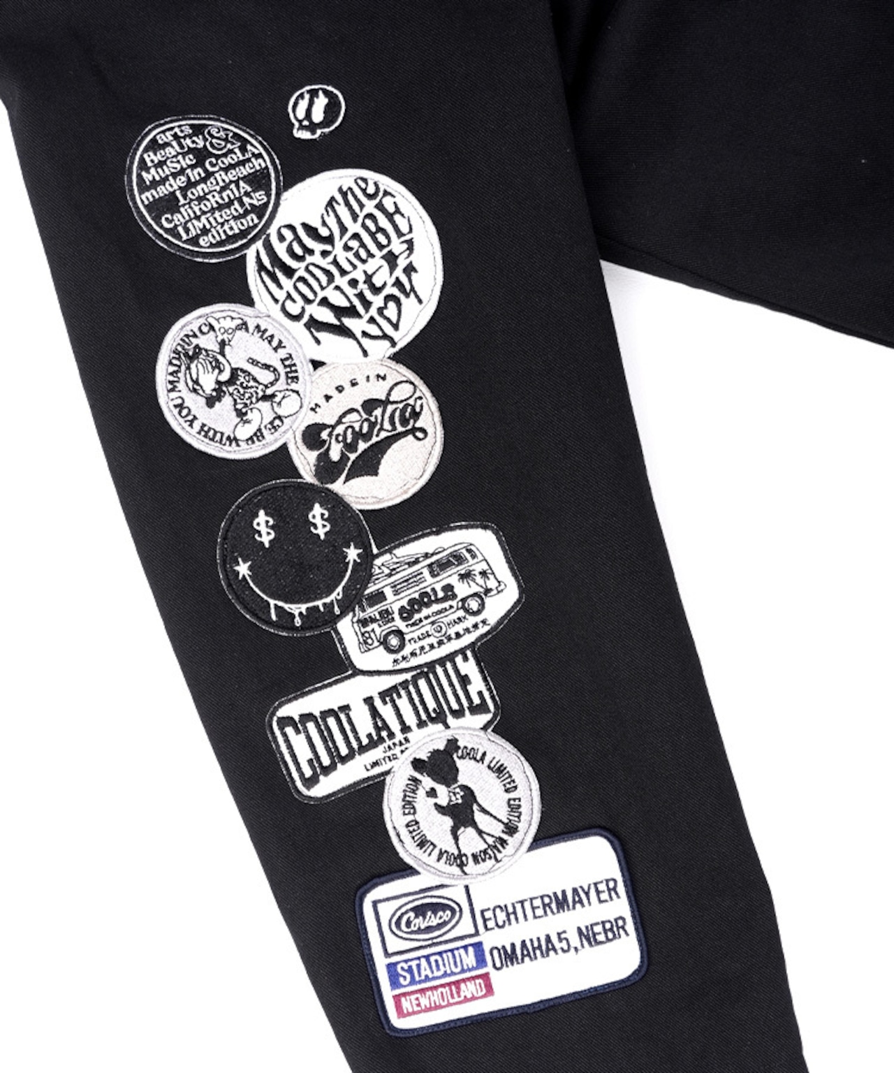 パッチ&レースコットンジャケット (IVORY) CQ-48013