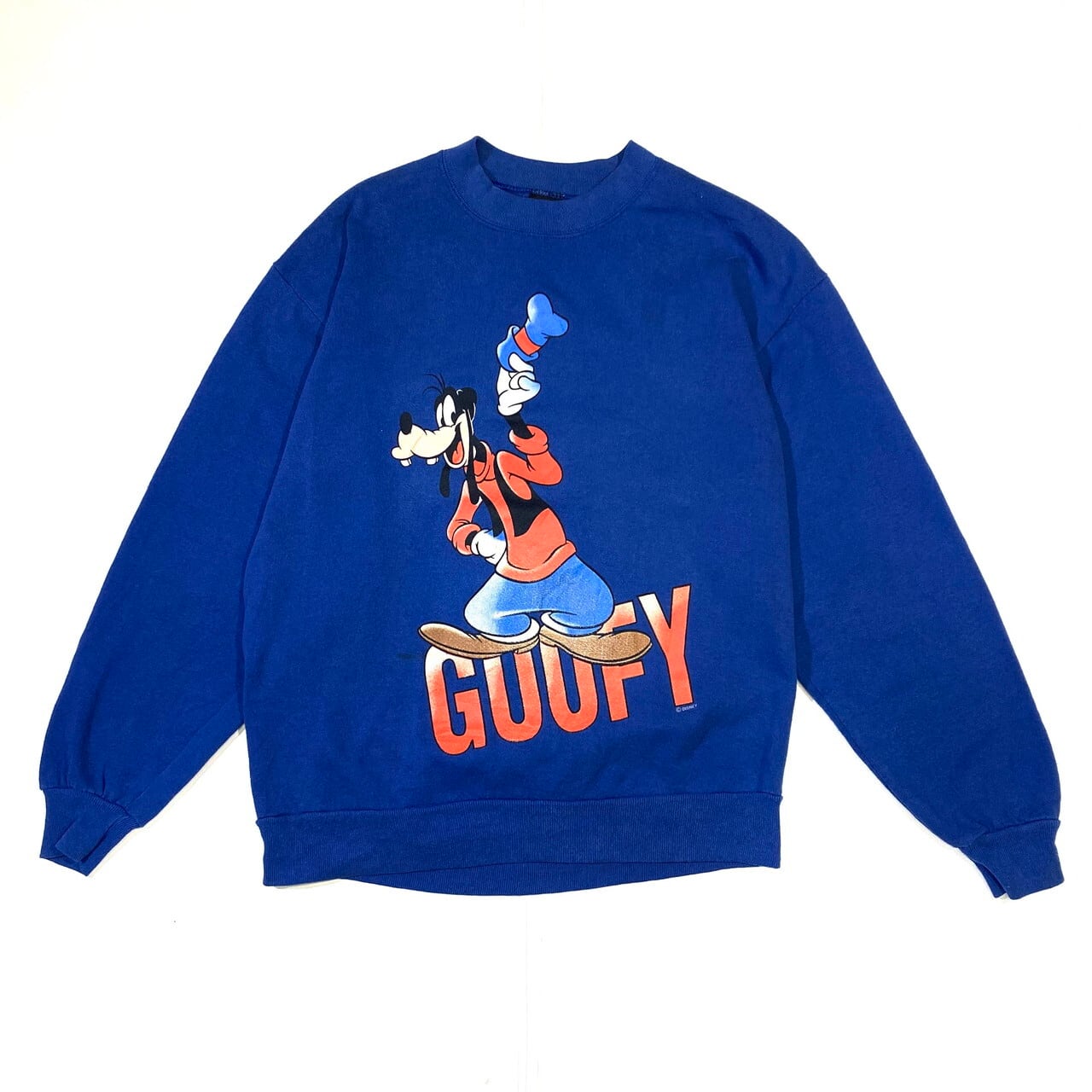 90年代 ディズニー GOOFY グーフィー スウェットシャツ レディースL 