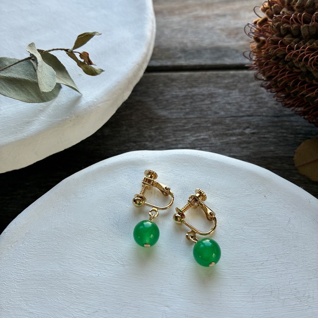 pendule［ typeB ］earring｜天然石