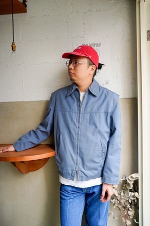 【1960-70s】"Gysemia" Full Zip Sports JKT / 6-362