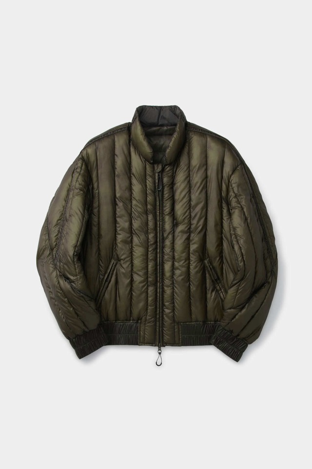 [COOR] Quilted Softshell Shawl Collar Jumper (Khaki Green) 正規品 韓国ブランド 韓国通販 韓国代行 韓国ファッション クール クーア クアー 日本 店舗