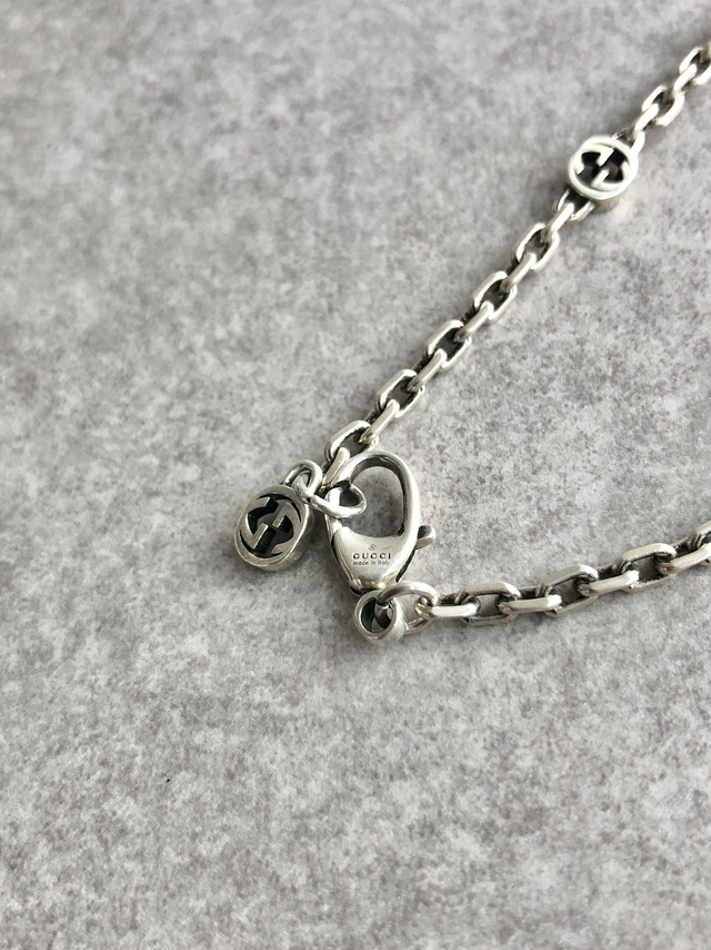 GUCCI グッチ ブレスレット シルバー GGマーモント 925 オーバル vintage ヴィンテージ オールド kacwvc
