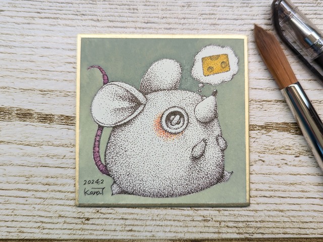 個人依頼のお客様専用ページ*点描原画